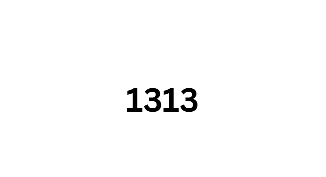 engelengetal 1313