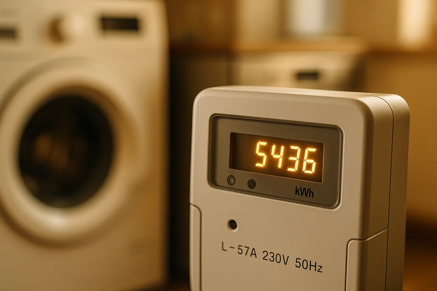 Energiemeter toont betekenis capaciteitstarief voor huishoudelijke apparaten